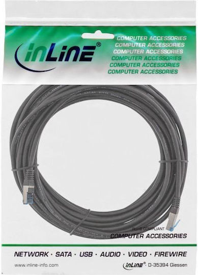 InLine S/FTP Cat.6a Gigabit Outdoor Ethernet Network Cable 7.5m Multicolour