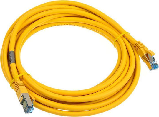 InLine S/FTP Cat.6 (Gigabit) Καλώδιο Δικτύου Ethernet 5m Κίτρινο