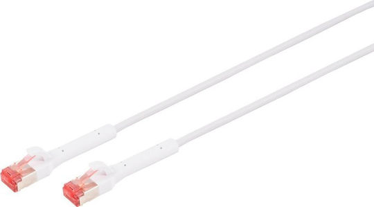 Lanview U/FTP (STP) Kat.6a Ethernet-Netzwerkkabel 7.5m Weiß 1Stück