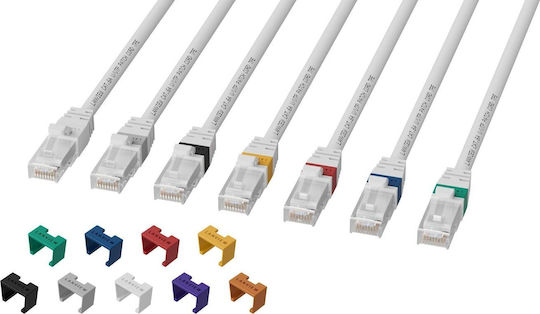 Lanview U/UTP Cat.6a (Gigabit) Cablu De Rețea Ethernet 20m Alb