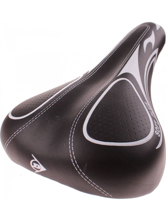 Dunlop Black Bicycle Saddle MTB / City