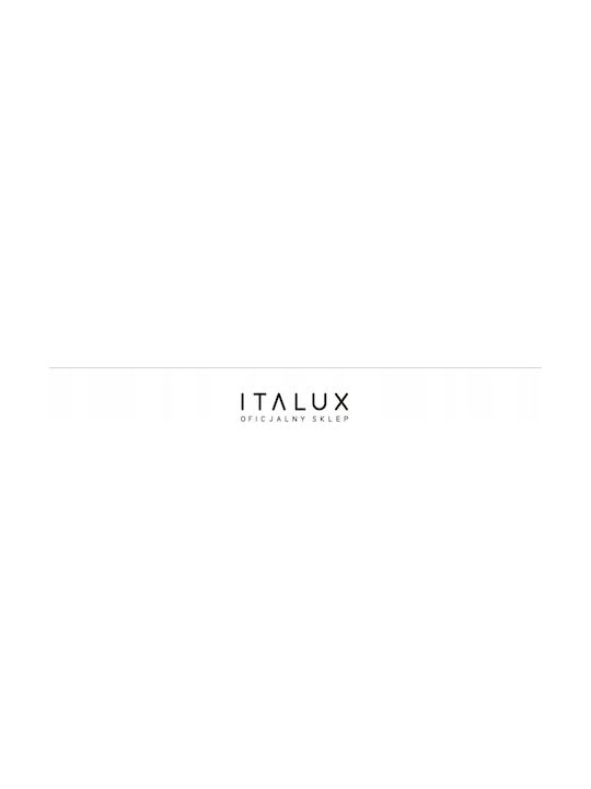 Italux Κρεμαστό Φωτιστικό Μαύρο με Ντουί E27