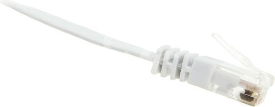 InLine Flat U/UTP Cat.6 (Gigabit) Καλώδιο Δικτύου Ethernet 7m Λευκό