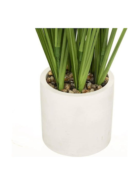 Atmosphera Iarbă Decorativă Artificială Ghiveci din Ciment Înălțime 70 cm