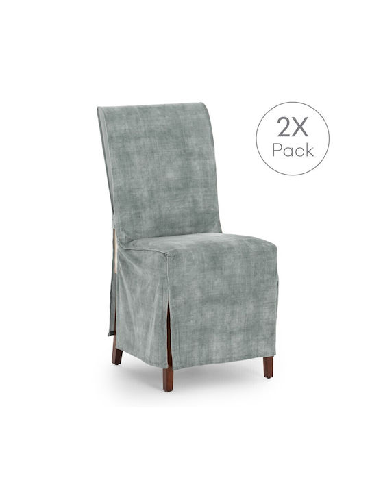 Eysa Turin Еластичен Калъф За стол C6 Gray 40x45см 2бр S23306