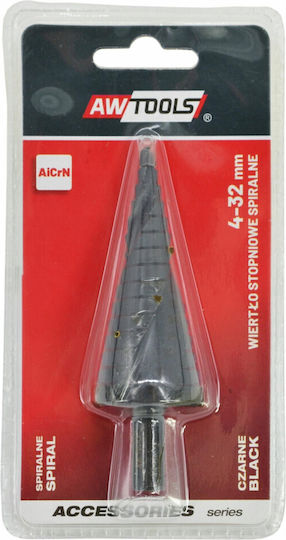AWTools Diamond Drill HSS with Cylindrical Shank for Metal και Masonry