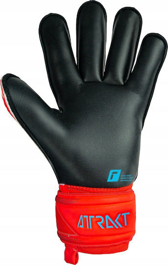 Reusch Attrakt Adults Goalkeeper Gloves Red
