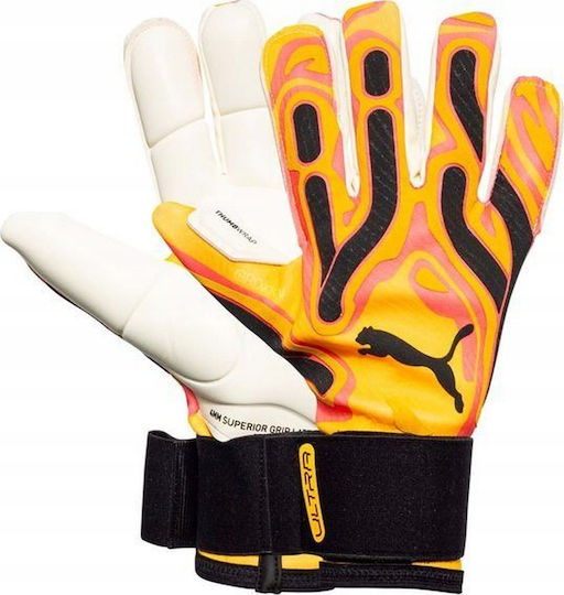 PUMA Ultra Ultimate Hybrid Adults Goalkeeper Gloves Beige