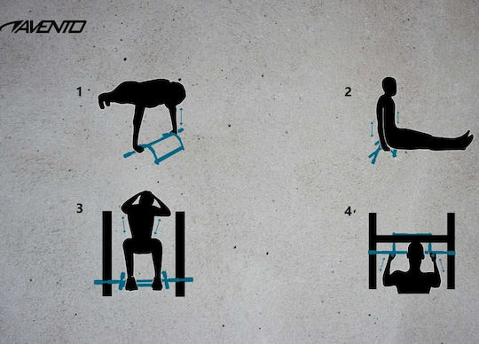 Avento Tür-Klimmzugstange für Benutzer bis 100kg