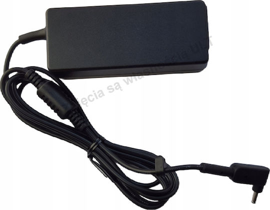 Acer Laptop Charger 45W 19V 1.1x3.0x7.7 Adp-45fe Black