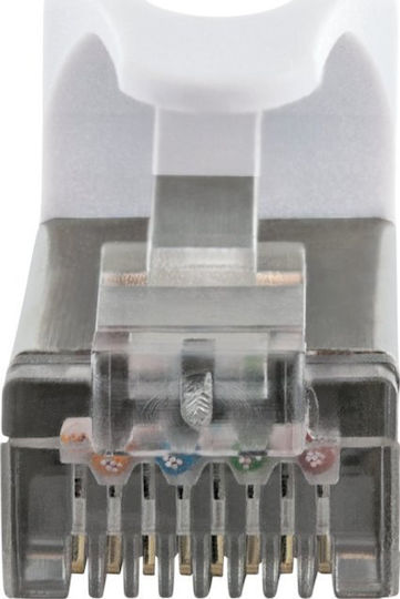 Schwaiger S/FTP Cat.6 Gigabit Network Cable Ethernet 15m White