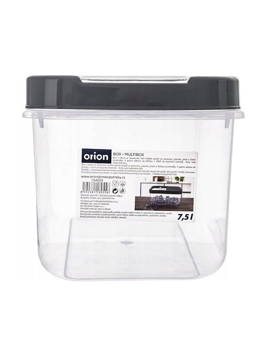 Orion Vase General Use with Lid Plastic Gray 7500ml