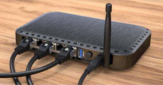 Libox U/UTP Kat.6 Ethernet Netzwerkkabel 5m Orange