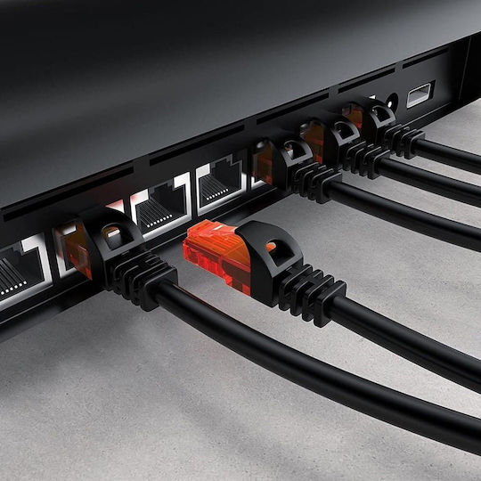 Libox U/UTP Kat.6 Ethernet Netzwerkkabel 5m Orange