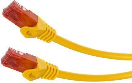 Maclean Energy U/UTP Cat.6 (Gigabit) Καλώδιο Δικτύου Ethernet 2m Κίτρινο