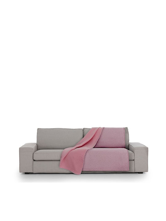 Eysa Ριχτάρι Πολυθρόνας 130x180εκ. Silver, C12 Pink