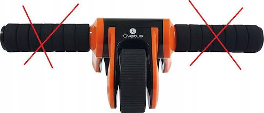 Sveltus Ab Roller 2609 Ρόδα Κοιλιακών Πορτοκαλί