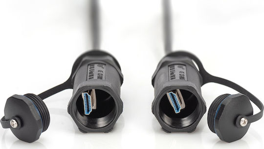 Digitus HDMI 2.0 Premium High Speed 4K 60Hz HDR Cable HDMI Male - HDMI Male 15m Black