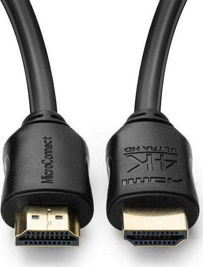 Microconnect HDMI 2.0 HDMI Cable HDMI Male - HDMI Male 0.5m