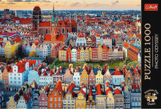 Vedere în Gdańsk, Polonia Puzzle 2D 1000buc