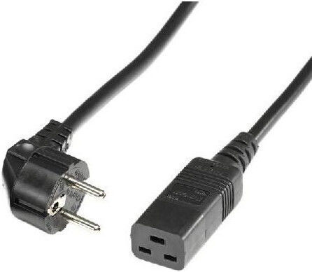 Bachmann Schuko - IEC C19 Cablu 3m Negru (352.175)