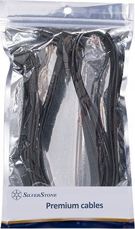 Silverstone Sst-pp14-90 12+4 Pin Psu To 12+4 Pin Gpu 90° Angled 12vhpwr Pcie Gen5 Cable 65cm Black