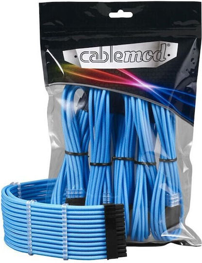 Cablemod Pro Modmesh - Cable Blue (CM-PCAB-16P3KIT-NKLB-3PC-R-SS)