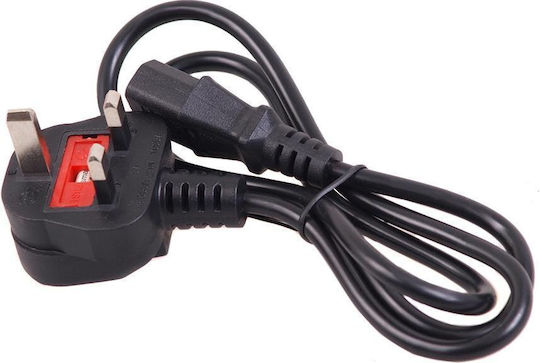 Maclean Power Cable Mctv-806 3-pin Black 1.5m