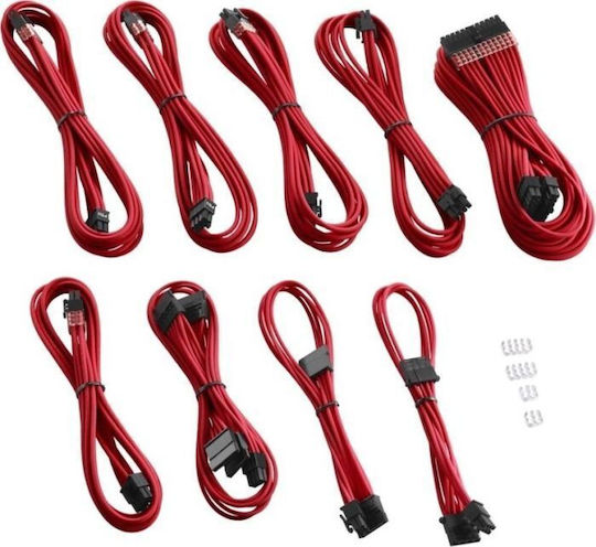 Cablemod PCIe cu 6 pini - 2 x 8 pini PCIe / PCIe cu 6 pini Cablu 0.5m Roșu