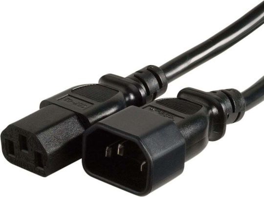InLine IEC C13 - IEC C14 Cable 10m Black (16640)