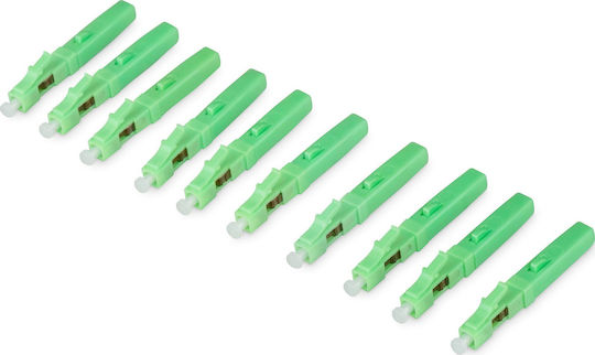 Fiber Optic Adapter Digitus Plug Lc Apc Lwl-fast Connector 10pcs