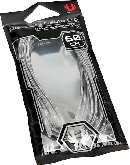 BitFenix Alchemy 2.0 PSU Cable - Кабел 0.6м Сив (BFX-ALC-60CMLGY-RP)