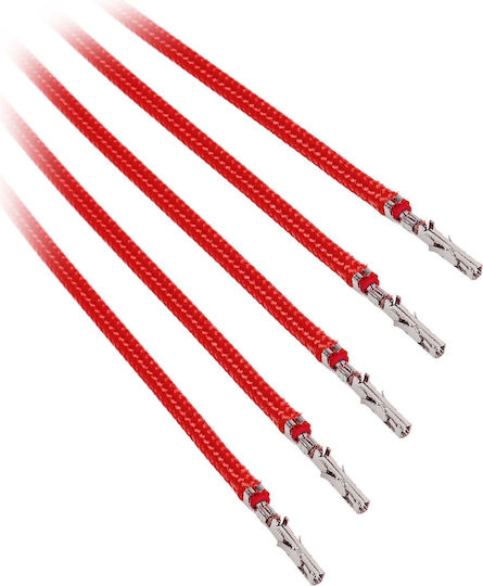 BitFenix Alchemy 2.0 PSU Cable - Cable 0.6m Κόκκινο BFX-ALC-60CMLR-RP