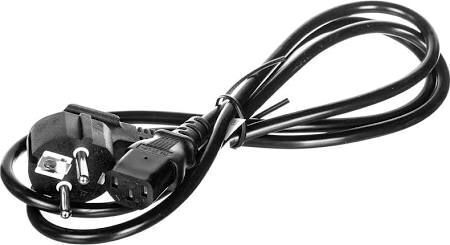 Goobay Schuko - IEC C13 Cable 5m Μαύρο 51320