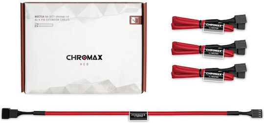 Noctua 4-Pin pwm - 4-Pin pwm Cable 0.3m Κόκκινο NA-SEC1.RED