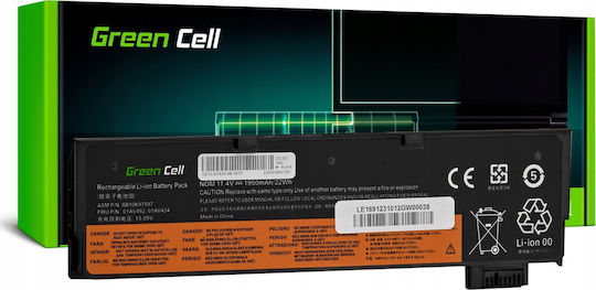 Green Cell Kompatible Batterie für Lenovo ThinkPad ThinkPad T470, T480, T570, T580, T25, A475, A485, P51S, P52S mit 1950mAh