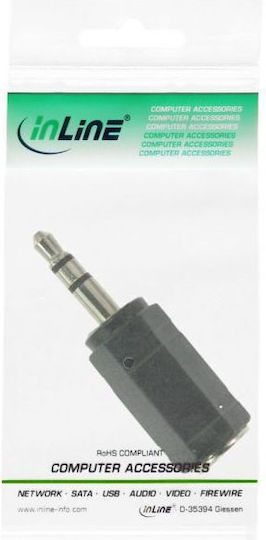 InLine Convertor 2.5mm Masculin În 3.5mm Feminin 1 Bucată 99309