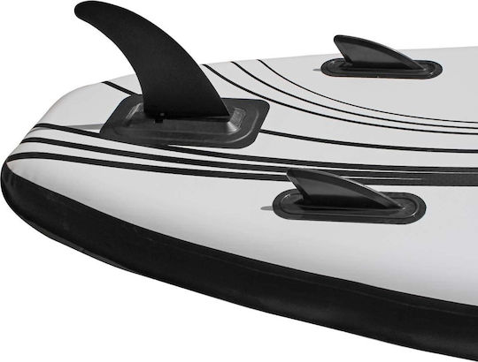 Master Megalodon Inflatable SUP Board with Length 3.8m Gray