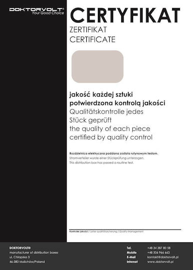 Doktorvolt Plug de alimentare de comutare 32A