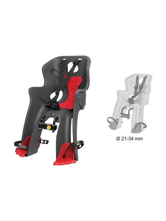 Bellelli Rear Kids Bicycle Seat Frame Gray