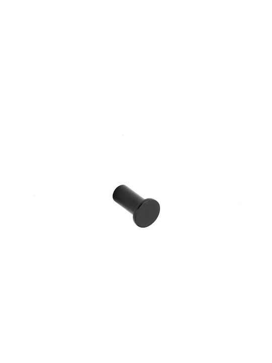 KFA Single Wall-Mounted Bathroom Rail ​7.7x7.7cm Inox Black