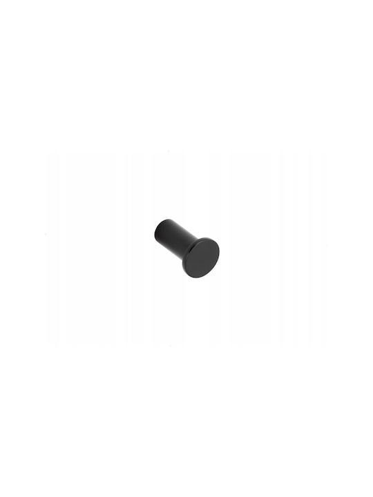 KFA Single Wall-Mounted Bathroom Rail ​7.7x7.7cm Inox Black