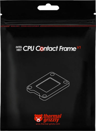 Thermal Grizzly Grizzly Intel 1851 Cpu Contact Frame V1 Black