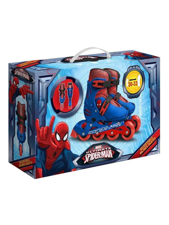 Stamp Spiderman Inline Αυξομειούμενα Rollers Πολύχρωμα Παιδικά