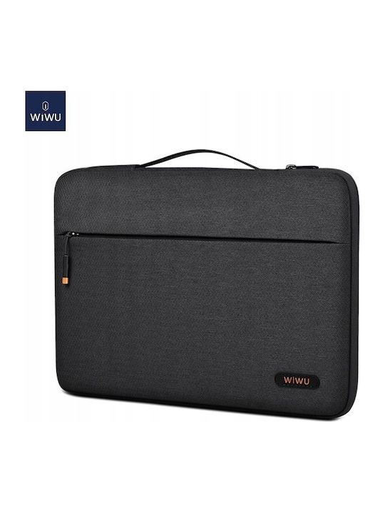 Wiwu Pilot Αδιάβροχη Τσάντα Ώμου / Χειρός για Laptop 13" σε Μαύρο χρώμα