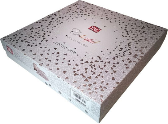 Tac Set Huse Pentru Pilote 200x220cm Dublă Cu 4 Fețe De Pernă & 1 Cearșaf Zafirah