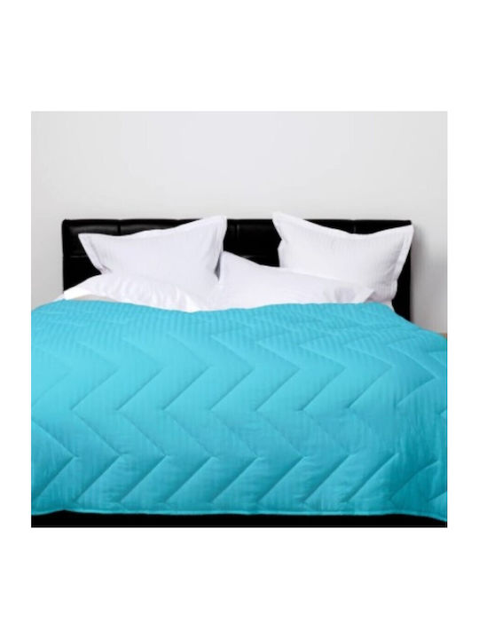 Pucioasa Husă de pătură De Lână Single 140x210cm Turquoise 400 g/mp²Gsm