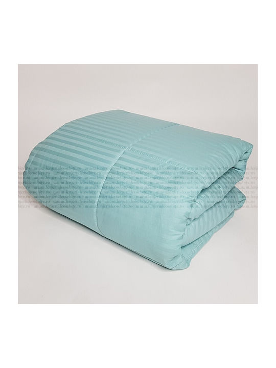 Pucioasa Husă de pătură De Lână Dublu 200x215cm Mentă 400 g/mp²Gsm