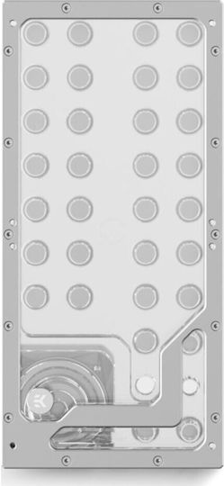 Ekwb Distribution Plate Ek-quantumx Loophole Distroplate D5 Pwm Silver GPU Water Block Silver