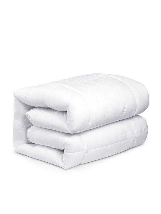 Pucioasa Husă de pătură De Lână Single 140x210cm Alb 400 g/mp²Gsm